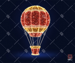 Светодиодная 3D-фигура Воздушный шар"